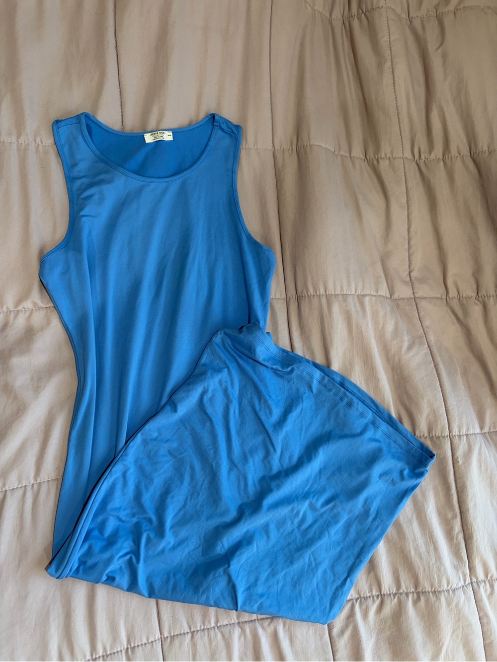 Ardene Blue Sleeveless Dress - Bright Ocean Blue med